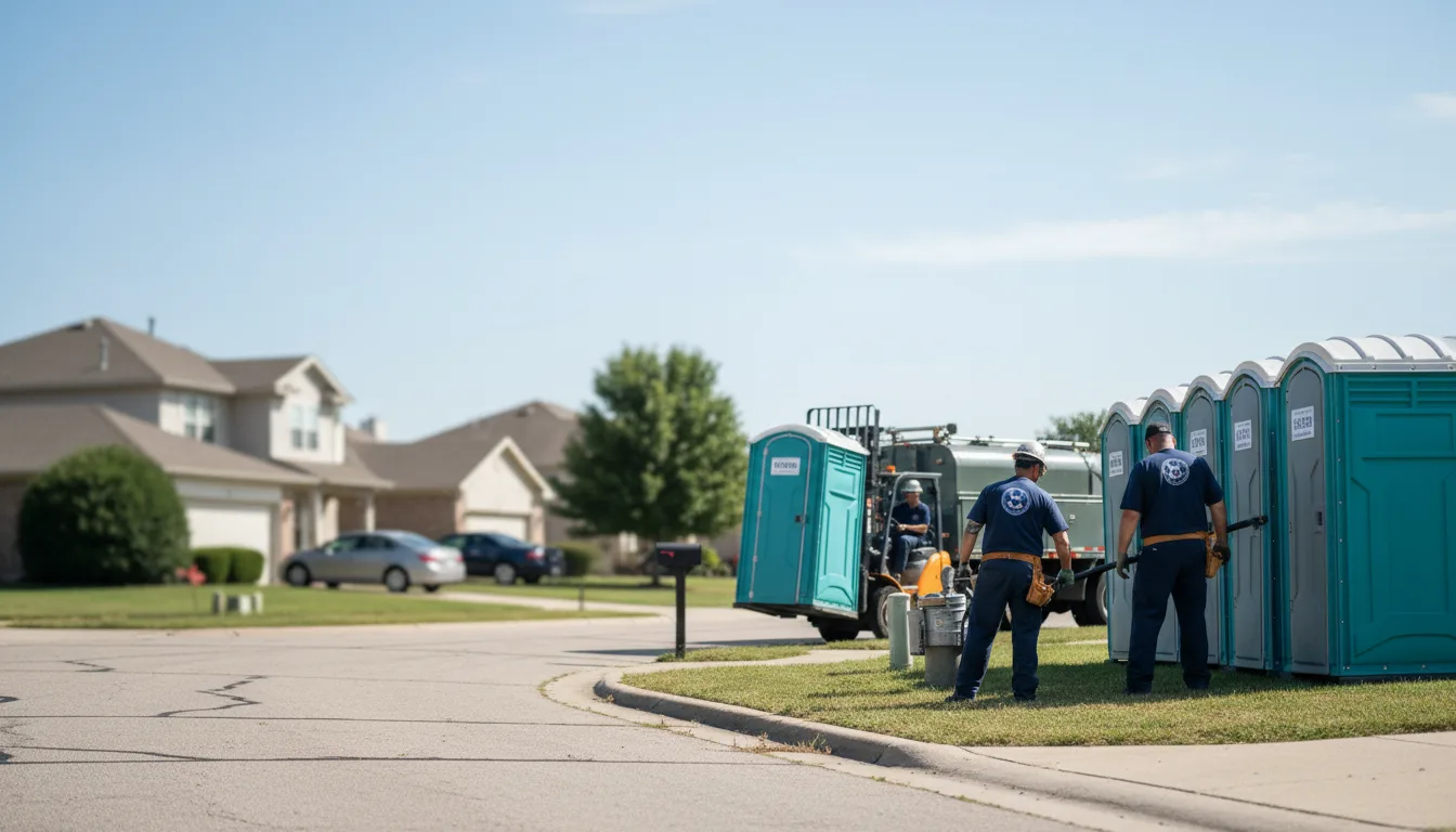 Porta Potty Rental in Rushville, IL near me